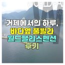 거제에서의하루 | 거제에서의 하루, 바다옆 풀빌라 월드팰리스펜션 후기