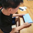돌봄공백해소 휴대용 손선풍기 전달 이미지