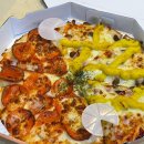 노원 피자 맛집 김여주피자 반반 스크린 피자 배달 후기