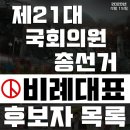 여성권익시설서인천가정폭력성폭력통합상담소 | 『제21대 국회의원 총선거』 각 정당별 비례 대표 후보자 목록 (원내 정당)