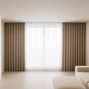 한진세탁 | 커튼더라인 강서점｜마곡 한진해모로 거실 2중 커튼...암막 콤비블라인드·베란다 콤비블라인드 시공 후기