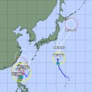 18호 태풍 ＜ 끄라톤 ＞ 예상 경로도 업데이트 이미지