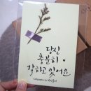 민정글씨 이미지