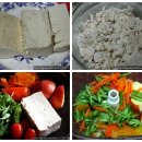 김치소스~두부 스테이크 이미지