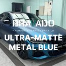 메탈웍스 | BMW 전체 랩핑 후기｜브라바도 울트라 메탈 매트 블루(ULTRA-MATTE METAL BLUE) 컬러 시공