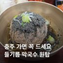 중앙탑길 | 충주 중앙탑 맛집 추천 남한강 막국수 내돈내산 후기