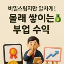 🤫 회사 몰래 가능한 부업 아이템