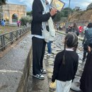 240913 아이와로마여행(아테네에서 로마, 스카이익스프레스항공, 로마공항, 한인택시, 야경투어)