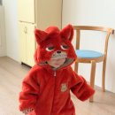 퍼베이비 | 겨울 아기옷 추천 디즈니베이비 주토피아 닉 퍼 우주복 외출복 후기 착샷