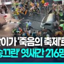 '세계 최대 물총 싸움' 태국 송끄란의 그늘…엿새간 216명 사망 / 연합뉴스 이미지