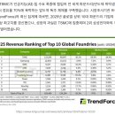 TSMC, 세계 글로벌 파운드리 시장독점 70% → 삼성전자는 7.2% 이미지