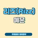 리즈(RIZZ) 네이버블로그