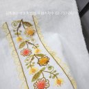 화사한 프랑스 자수 이미지