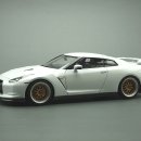 1/24 NISSAN GTR white. 이미지