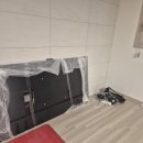 ㈜디지탈하우스 | 힐스테이트 환호공원 1블록 75인치 삼성TV 무타공 시공 후기