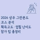 마일5-8 농로 | 2026 상주 그란폰도 코스 분석｜획득고도·업힐 난이도·참가 팁 총정리