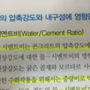 토목설계 질문입니다 - 압축강도 영향 인자 이미지