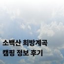 고려인삼직판장 | 계곡에서 놀기 좋은 소백산 희방계곡 캠핑 정보 후기