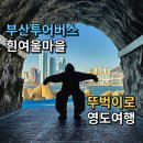 2박3일 뚜벅이 부산여행코스 추천 윤슬 인생샷 포토존 꿀팁 흰여울마을 영도투어를 차없이 부산투어버스로