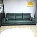 H1010 | 삼익가구 베스트 이태리 천연면피 가죽 소파 4인용