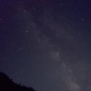 영양군 밤하늘 은하수 관찰 이미지