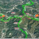 (수도지맥 2구간: 배티재~거말산~수도산~구곡령~수도리). 수도하는 마음으로 수도산을 올랐네. 이미지