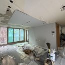 구포유림노르웨이숲경로당 | 구포 유림 노르웨이 숲 우물천장 제거 밑 실크벽지 도배 시공 후기