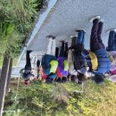 늦가을 숲속해먹 이미지