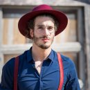 페도라안경 이미지