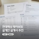 내돈내산 현대해상 태아보험 가입후기 설계안 설계사 공유 꿀팁
