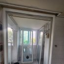 방화마을 | 김해 구지마을 인테리어필름 동원아파트 창호 방화문 가벽까지 작업 완료