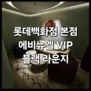 MVG호텔 | &lt;롯데 명동 본점 에비뉴엘 블랙 라운지&gt; : 롯데백화점 MVG 최상위 VIP 우수고객 서비스 혜택 롯본