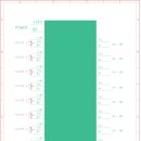 8채널 가변저항 변위센서 / 가변저항 to 0 ~ 10V 변환 보드 이미지