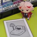 浮かび上がり回る月に針が落ちる