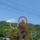 자전거 조형물 이미지