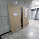 삼성정비공장 | 용인 공장 화장실 문 보수 작업