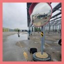 장인엠텍 태양광발전소 | 발전소기둥보호 볼라드 시공 패널기둥 충돌 막음