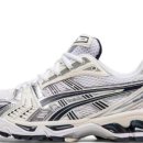 1202 | 아식스 젤 카야노 14: 고프코어의 정석! 화이트 미드나잇 (1202A056-109 실물 후기)