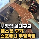 부평씽크빅 | 부평역 헬스장 추천 PT 후기, 발목 통증 잡아준 스포애니 부평역점 리얼 체험
