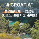 번데미 공원 | 크로아티아 플리트비체 국립공원 H코스 역방향 C코스 후기 시간, 8월 날씨, 준비물
