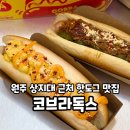 코브라독스 - 평택시 동서촌로 64 | 원주:) 상지대 신상 핫도그 맛집, '코브라독스' 방문 후기