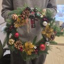 (12/2)크리스마스 리스 만들기 이미지