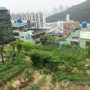 주차장 부지 진출입로