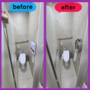 대영빌딩 3층 화장실 | 공용 화장실 스테인리스 휴지걸이 리뉴얼｜빌딩 위생 설비 개선 사례