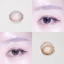 러블리스완 | 은은한 바이올렛, 브라운 펄렌즈 추천 렌즈타운 로즈스완 장기 착용 후기