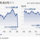 블랙먼데이 - 글로벌 증시 대폭락 이미지