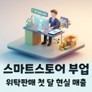 직장인 무자본 위탁판매 스마트스토어 부업 첫 달 매출 100만원 현실 후기