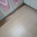 메트로타워1 | 군산 현대메트로타워 아파트 주방바닥 마루바닥찍힘 복원 교체x