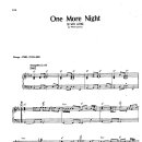 Phil Collins / One more night 악보 이미지