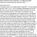 2009년 3번 early rectal cancer TME. 다른 치료법은? 이미지